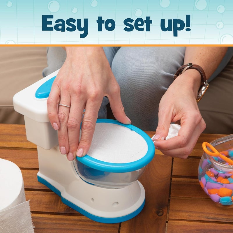 PlayMonster Dont Flush The Fish Board Games for Kids - Board Games for Family Game Night for Kids and Adults, Fun Balancing Game, Preschool, Toddler Toys, Ages 4+ - Image 4